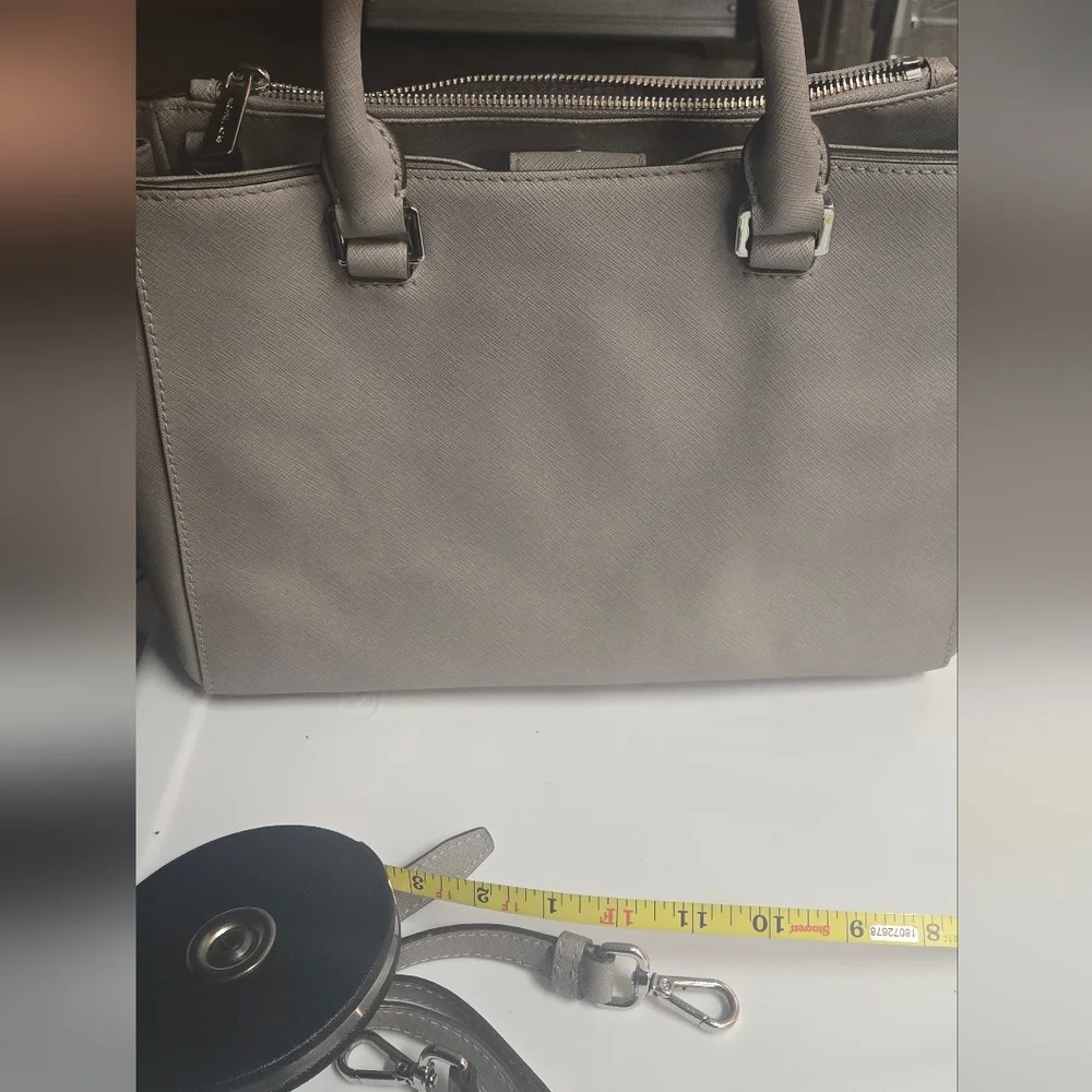 Michael Kors Gray Satchel Bag